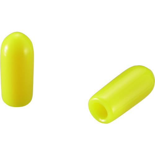トラスコ中山 光 フック用先端キャップ レモンイエロー 10個入(ご注文単位1パック)【直送品】