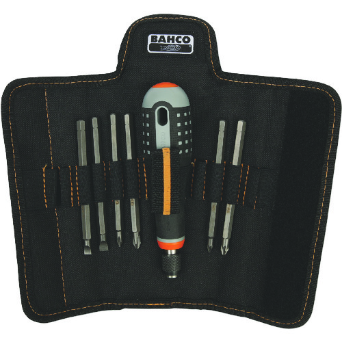 トラスコ中山 バーコ 差替式ドライバー 6本(ご注文単位1セット)【直送品】