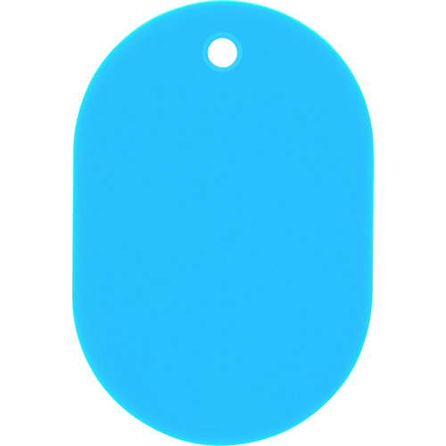 トラスコ中山 OP 荷札 番号札 小 無地 空 (25枚入)（ご注文単位1箱）【直送品】