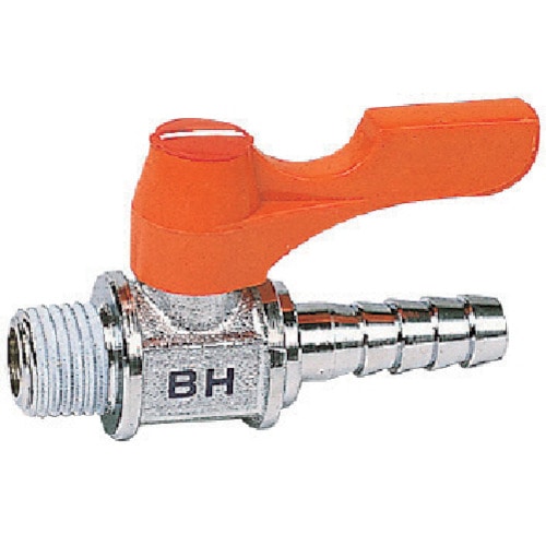 トラスコ中山 ASOH エースボール ホースニップル型 PT3/8XΦ10.5 108-7720(ご注文単位1個)【直送品】