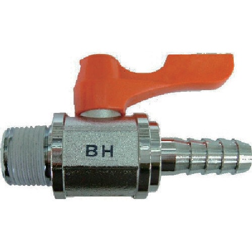 トラスコ中山 ASOH エースボール ホースニップル型 PT1/2XΦ14(ご注文単位1個)【直送品】