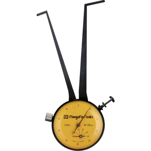 トラスコ中山 SK ダイヤルキャリパゲージ 測定範囲40~65mm 最小表示0.025mm(ご注文単位1個)【直送品】
