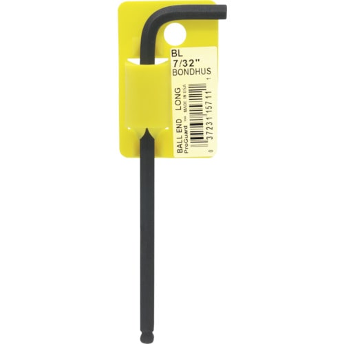トラスコ中山 ボンダス ボールポイント・L-レンチ 7/32インチ(ご注文単位1本)【直送品】