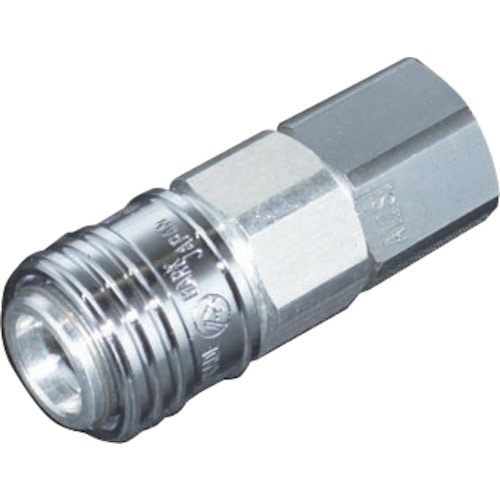 トラスコ中山 ヤマト 金属カップリング 小型・軽量カップリング(おねじ取付用) BLA12-SF 相手側取付サイズRc1/4(ご注文単位1個)【直送品】