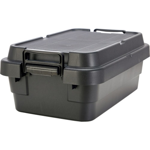 トラスコ中山 TRUSCO トランクカーゴ フラット天板仕様 浅型 30L 黒(ご注文単位1台)【直送品】