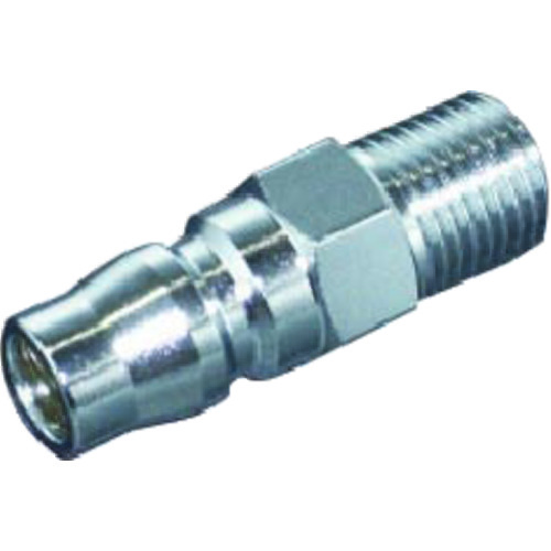 トラスコ中山 ヤマト BLYカップリングプラグ(めねじ取付用プラグ) BLY22-PM 相手側取付サイズRc1/4(ご注文単位1個)【直送品】