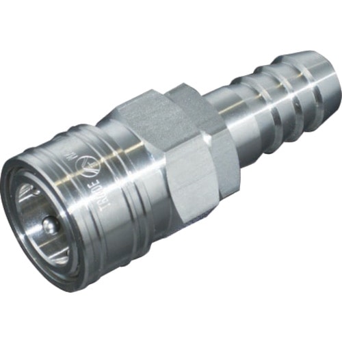 トラスコ中山 ヤマト カップリングソケット(ホース取付用・ステンレス)BLY46-SH(ご注文単位1個)【直送品】