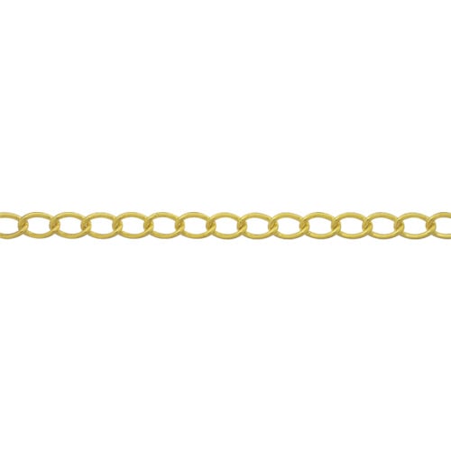 トラスコ中山 ニッサチェイン 真鍮キリンスマンテルチェイン 2.6mm×30m（ご注文単位1本）【直送品】