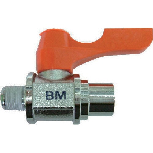 トラスコ中山 ASOH エースボール 外X内ネジ型 PT3/8XPF3/8(ご注文単位1個)【直送品】