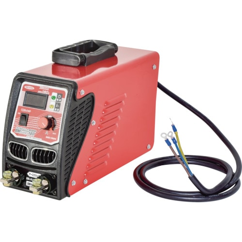 トラスコ中山 日動 デジタルインバーター直流溶接機 BMウェルダー180 単相200V専用(ご注文単位1台)【直送品】