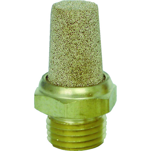 トラスコ中山 日本精器 サイレンサ10A金属製(ご注文単位1個)【直送品】