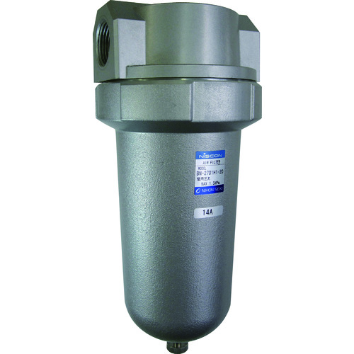 トラスコ中山 日本精器 エアフィルタ20A中圧用(ご注文単位1個)【直送品】