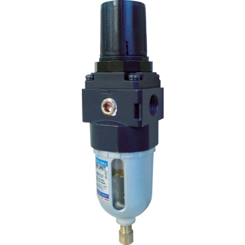 トラスコ中山 日本精器 フィルタ付減圧弁8Aコンパクトタイプ(ご注文単位1個)【直送品】