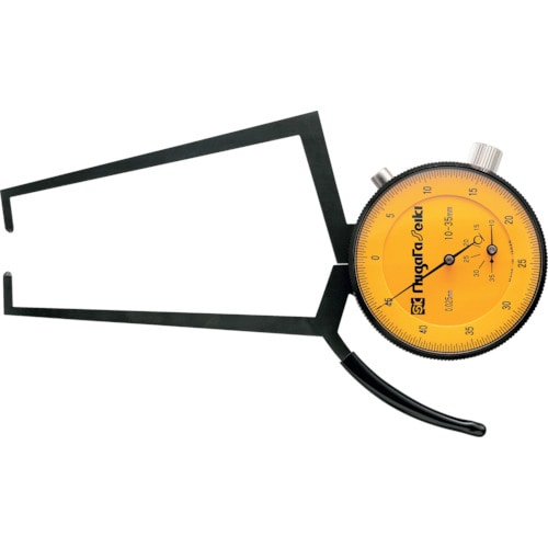 トラスコ中山 SK ダイヤルキャリパゲージ 測定範囲10~35mm 最小表示0.025mm(ご注文単位1個)【直送品】