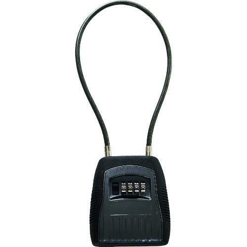 トラスコ中山 フジテック BPセーフティボックス カギ番兵WIRE ワイヤ長さ200mm(ご注文単位1個)【直送品】