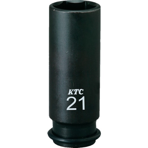 トラスコ中山 KTC 9.5sq.インパクトレンチ用ソケット(ディープ薄肉) 対辺寸法22mm 差込角9.5mm 6角(ご注文単位1個)【直送品】