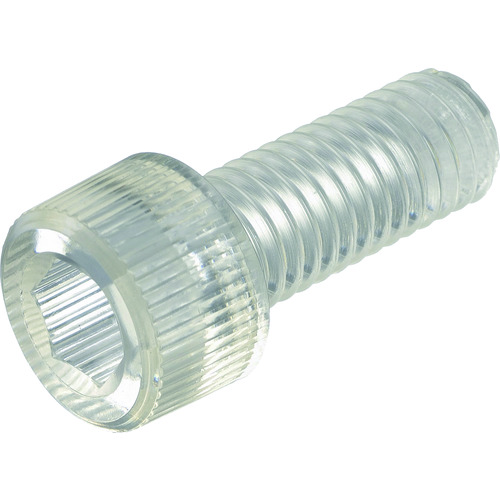 トラスコ中山 TRUSCO ポリカーボネート(PC) 六角穴付ボルト M3X15 50本入(ご注文単位1袋)【直送品】