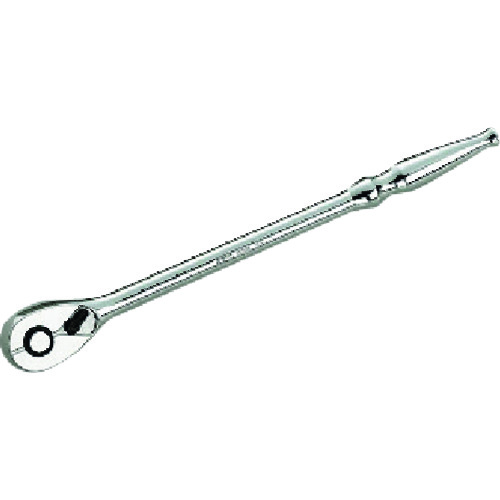 トラスコ中山 KTC 6.3sq.ロングラチェットハンドルパック・台紙仕様（ご注文単位1個）【直送品】