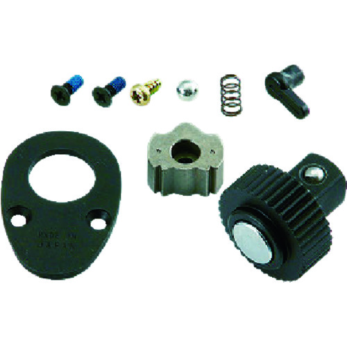 トラスコ中山 KTC ラチェットハンドル用パーツ 12.7sq.ラチェットヘッドリペアキッド（ご注文単位1セット）【直送品】