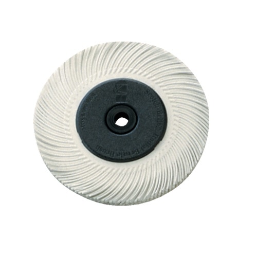 トラスコ中山 3M ラジアル・ブリッスルブラシ #120相当 白 152.4mm(ご注文単位1枚)【直送品】