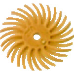 トラスコ中山 3M ラジアル・ブリッスルディスク #3000相当 ベージュ 14.3mm（ご注文単位48個）【直送品】