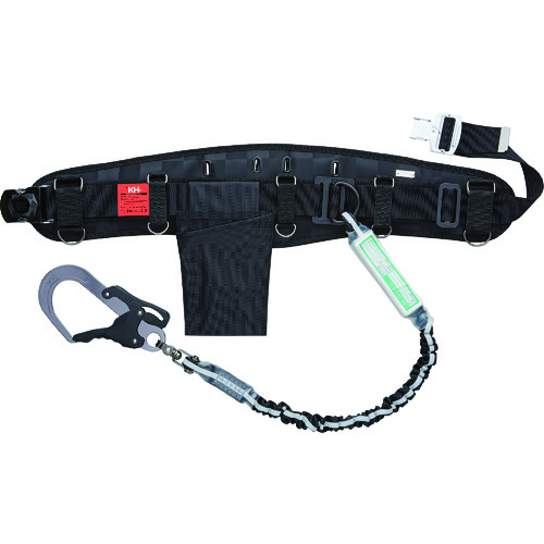 トラスコ中山 KH 補助帯付き 胴ベルト型 RY5250+S1JDWS-17+47633F(ご注文単位1本)【直送品】