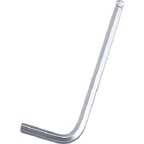 トラスコ中山 TONE ボールポイント六角棒レンチ マスターツールボールポイントL形レンチ 対辺寸法5mm(ご注文単位1本)【直送品】