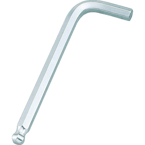 トラスコ中山 TONE ボールポイント六角棒レンチ マスターツールボールポイントL形レンチ 対辺寸法8mm(ご注文単位1本)【直送品】