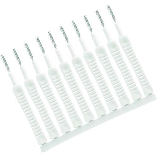 トラスコ中山 まめいた シャワーの穴ブラシ(ご注文単位1袋)【直送品】