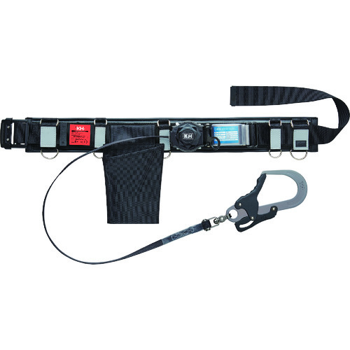 トラスコ中山 KH 補助帯付き 胴ベルト型 BS500+S1JDAK-17+47413F(ご注文単位1本)【直送品】