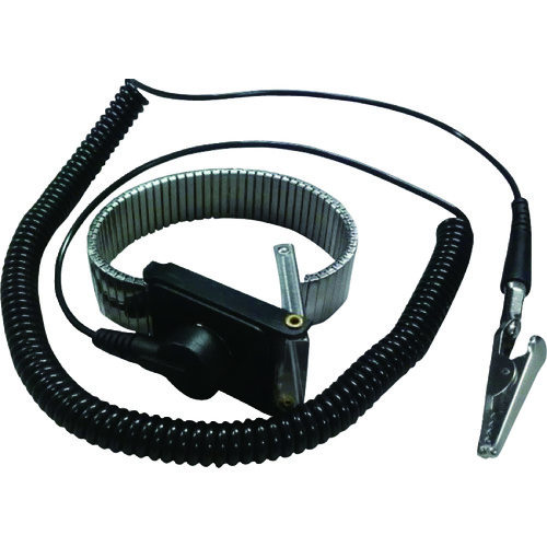 トラスコ中山 ブラストン メタルリストストラップ アジャスタ付(ご注文単位1個)【直送品】