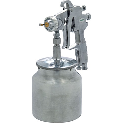 トラスコ中山 TRUSCO 2WAYスプレーガンセット(吸上式・重力式兼用) 吸上式カップ付き 1.5mm(ご注文単位1セット)【直送品】