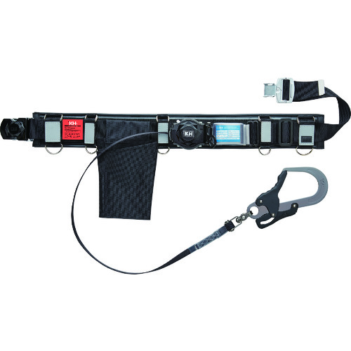 トラスコ中山 KH 補助帯付き 胴ベルト型 BS500+S1JDAK-17+47633F(ご注文単位1本)【直送品】