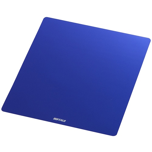 トラスコ中山 バッファロー マウスパッド メタル調 ブルー(ご注文単位1個)【直送品】