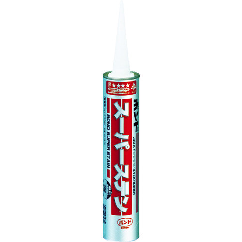 トラスコ中山 コニシ ボンドスーパーステン 333ml ホワイト #57978(ご注文単位1本)【直送品】