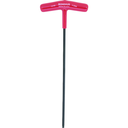 トラスコ中山 ボンダス ボールポイント六角T-ハンドル 4mm(ご注文単位1本)【直送品】