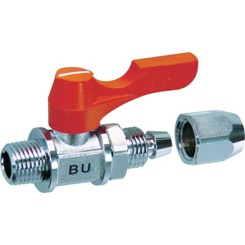 トラスコ中山 ASOH エースボール ウレタンホース用 PT3/8XΦ8.5(ご注文単位1個)【直送品】