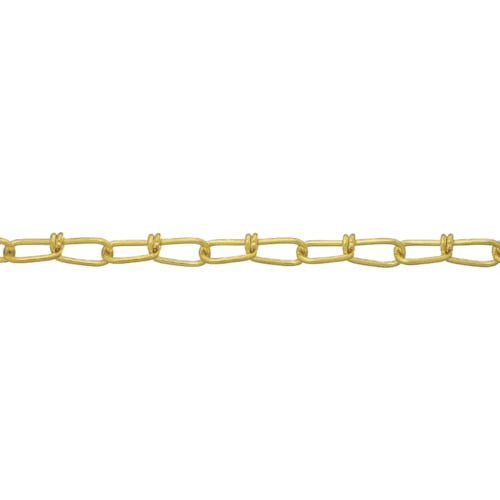 トラスコ中山 ニッサチェイン 真鍮キリンスビクターチェイン 2.6mm×30m（ご注文単位1本）【直送品】