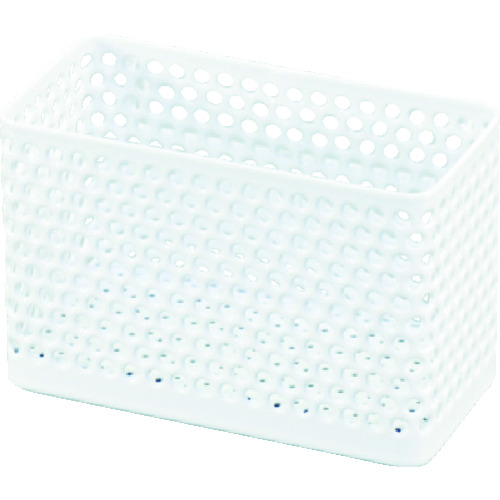 トラスコ中山 光 メッシュパネル用パーツ 小物入れ 小 黒 80×61×75　820-0680（ご注文単位1個）【直送品】