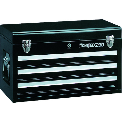 トラスコ中山 TONE ツールチェスト 508X232X302mm ブラック(ご注文単位1個)【直送品】