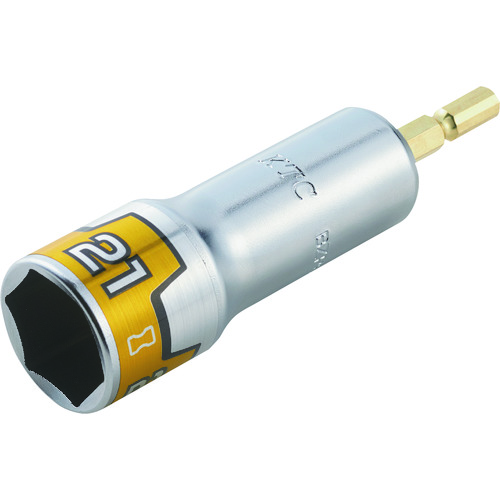 トラスコ中山 KTC インパクトドライバ用ソケットビット 難攻不落 21mm(ご注文単位1個)【直送品】