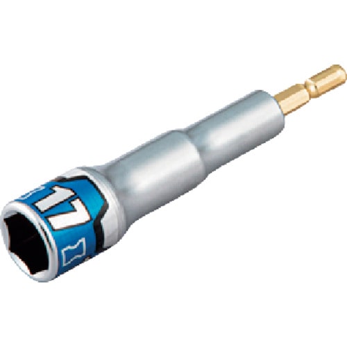 トラスコ中山 KTC 40V対応 インパクトドライバ用ソケットビット 17mm(ご注文単位1個)【直送品】