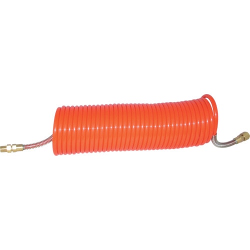 トラスコ中山 明治 エアーコイルホース有効伸長8M(ご注文単位1本)【直送品】
