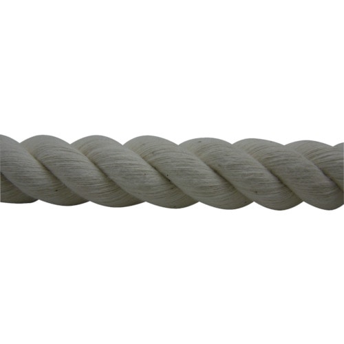トラスコ中山 ユタカメイク 綿ロープ巻物 16Φ×200m(ご注文単位1巻)【直送品】