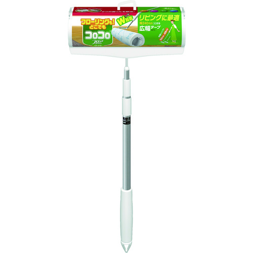 トラスコ中山 ニトムズ コロコロフロアクリンワイド伸縮（ご注文単位1本）【直送品】