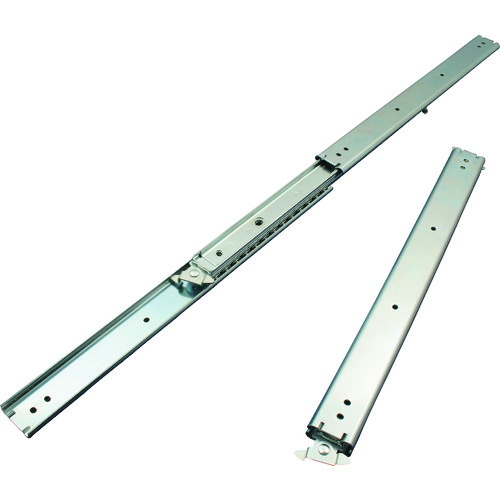 トラスコ中山 アキュライド フロントリアトラベルスライドレール長さ254mm(ご注文単位1本)【直送品】