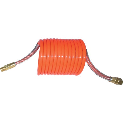 トラスコ中山 明治 エアーコイルホース有効伸長3M(ご注文単位1本)【直送品】