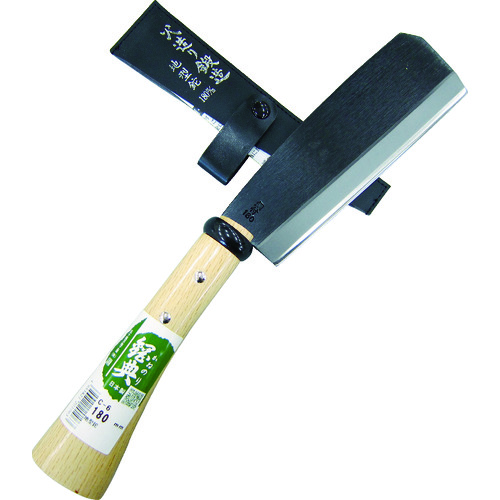 トラスコ中山 鋼典 地型ナタ鋼付 完全包装(ご注文単位1個)【直送品】