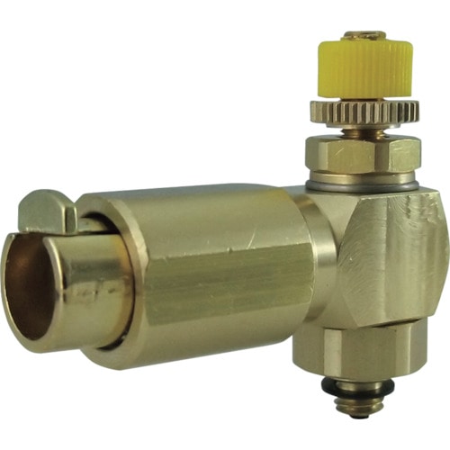 トラスコ中山 チヨダ タッチHスピードコントローラーαメーターアウト6mm・M5×0.8(ご注文単位1個)【直送品】