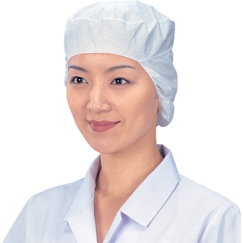 トラスコ中山 東京メディカル でんでん帽 ツバなし標準型 (50枚入)(ご注文単位1箱)【直送品】